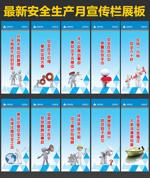 公司企业安全文化口号标语下载-编号13785512-其他展板
